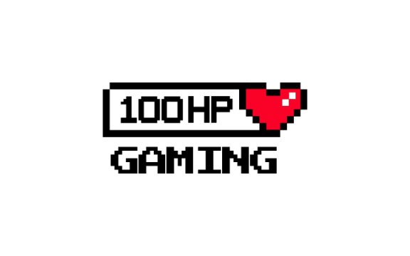 Official logo of 100HP Gaming, a dynamic iGaming provider established in 2024, offering a diverse portfolio of crash games and slot titles known for vibrant designs and engaging mechanics.