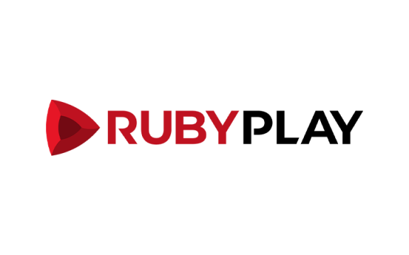 RubyPlay - Desenvolvedor de Jogos de Slot e Mesa de Alta Qualidade Logo da RubyPlay, um desenvolvedor de jogos de cassino renomado, especializado em slots e jogos de mesa com gráficos de alta qualidade.