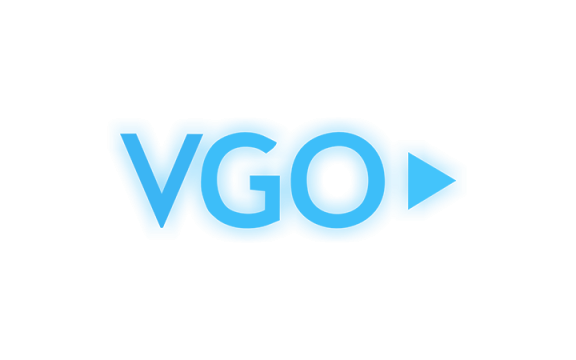 VGO Play brand logo featured in the Timeless Tech Game Aggregator section