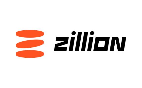 Logotipo oficial del proveedor de slots online Zillion Games