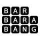 Barbara Bang logo — iGaming slots and instant games provider integrated via Timeless Tech Game Aggregator