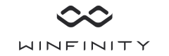 Logo de Winfinity presentado en la sección de proveedores iGaming de Timeless Tech