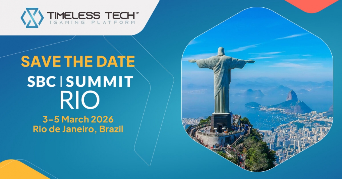 Join Timeless Tech at SBC Summit Rio 2026 | Timeless Tech