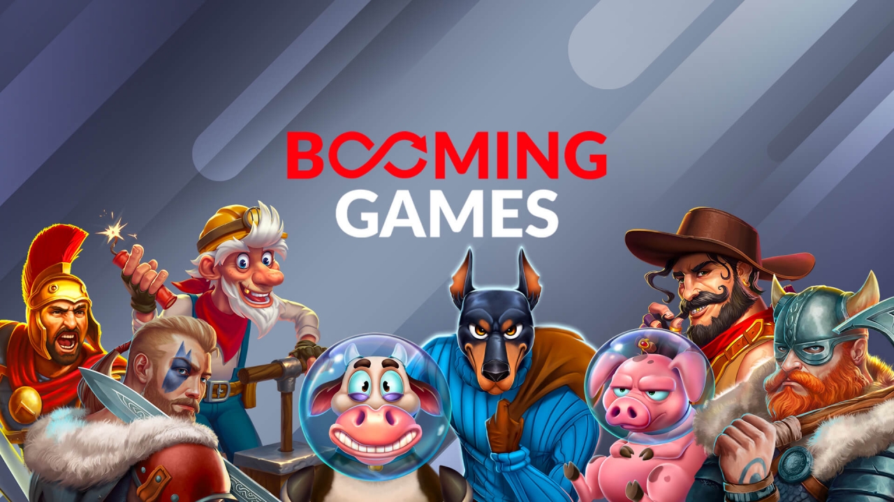 Booming Games - Mais de 60 Slots Inovadores Imagem dos jogos da Booming Games - Slots de alta qualidade com temas cativantes.