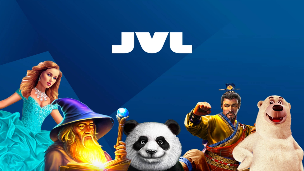 JVL Gaming - Mais de 37 Anos de Inovação em Jogos de Cassino Banner destacando os produtos da JVL Gaming, incluindo slots em 3D HD e jogos de mesa emocionantes.