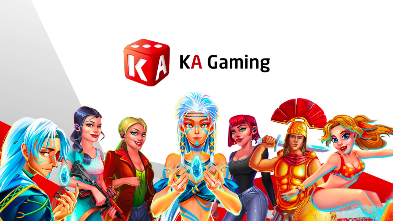 KA Gaming - Desenvolvendo Jogos de Cassino de Alta Qualidade Desde 2014 Banner destacando os jogos de cassino da KA Gaming, incluindo slots, jogos de mesa e keno.