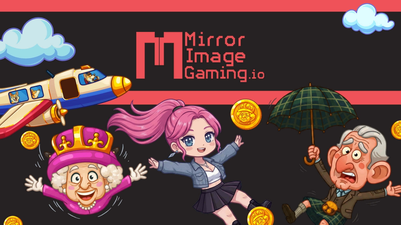 Mirror Image Gaming banner showcasing Burst Games, physics-based gameplay, and next-generation casino content