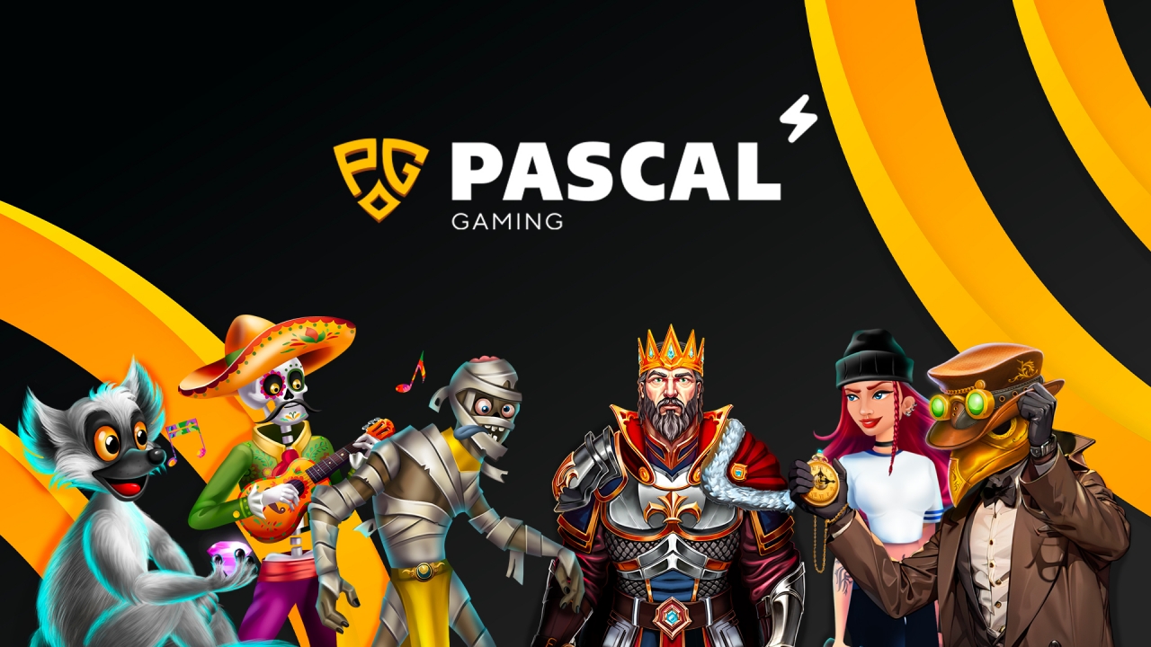 Pascal Gaming – Provedor Líder de iGaming com Jogos de Cassino e Slots Banner promocional destacando os jogos de cassino da Pascal Gaming, incluindo caça-níqueis, jogos arcade, jogos de mesa e conteúdos inovadores de iGaming. A imagem apresenta o compromisso da Pascal Gaming com mecânicas inovadoras, temas imersivos e compatibilidade multiplataforma, tornando-se um provedor essencial para cassinos online e operadores globais.