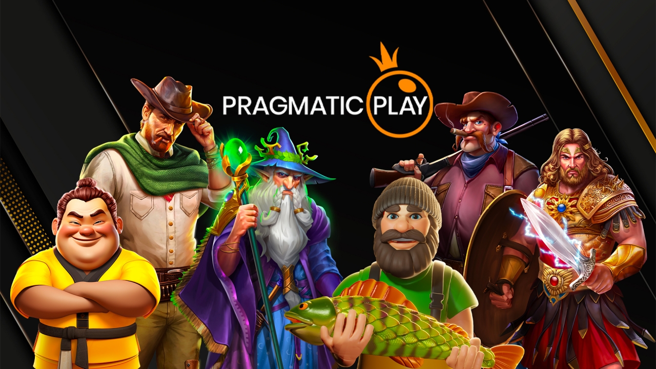 Pragmatic Play Games | Available on Our Timeless Tech iGaming Game Aggregator Promotional banner for iGaming provider Pragmatic Play, showing popular game characters like a cowboy and a wizard. Integrate their full portfolio with our Timeless Tech game aggregator.