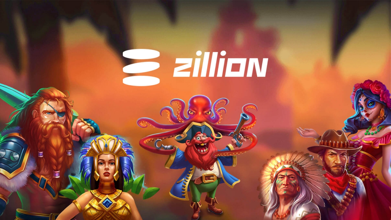 Banner promocional da Zillion Games na biblioteca de provedores do Agregador de Jogos da Timeless Tech