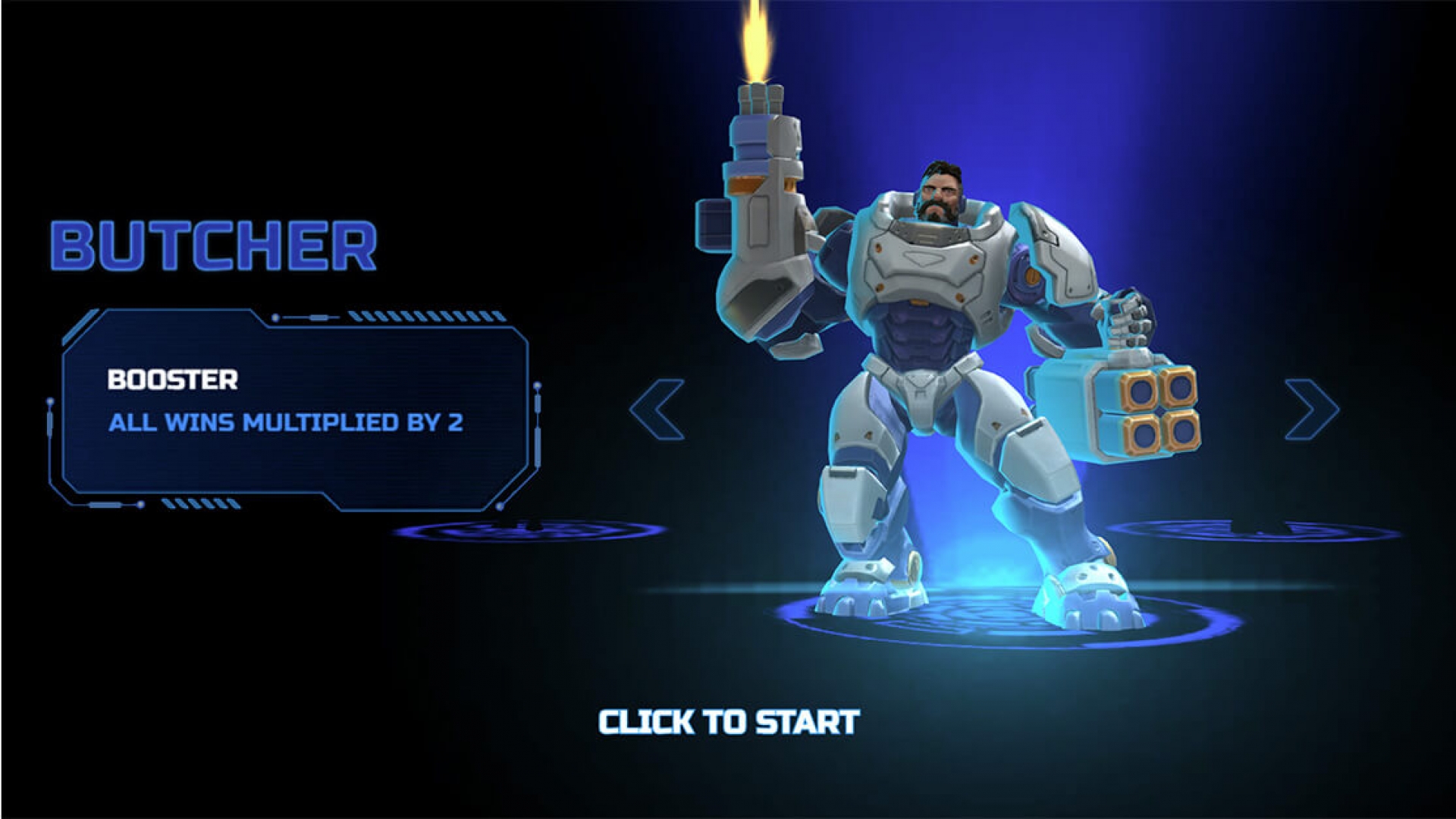 Butcher Character in Star Guardians - iGaming Action by Evoplay Butcher character in the Star Guardians game by iGaming provider Evoplay, showcasing multiplier abilities for online casino wins.