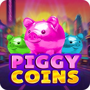 Miniatura do Slot Piggy Coins – Jogabilidade Divertida e Recompensadora da Amigo Gaming
