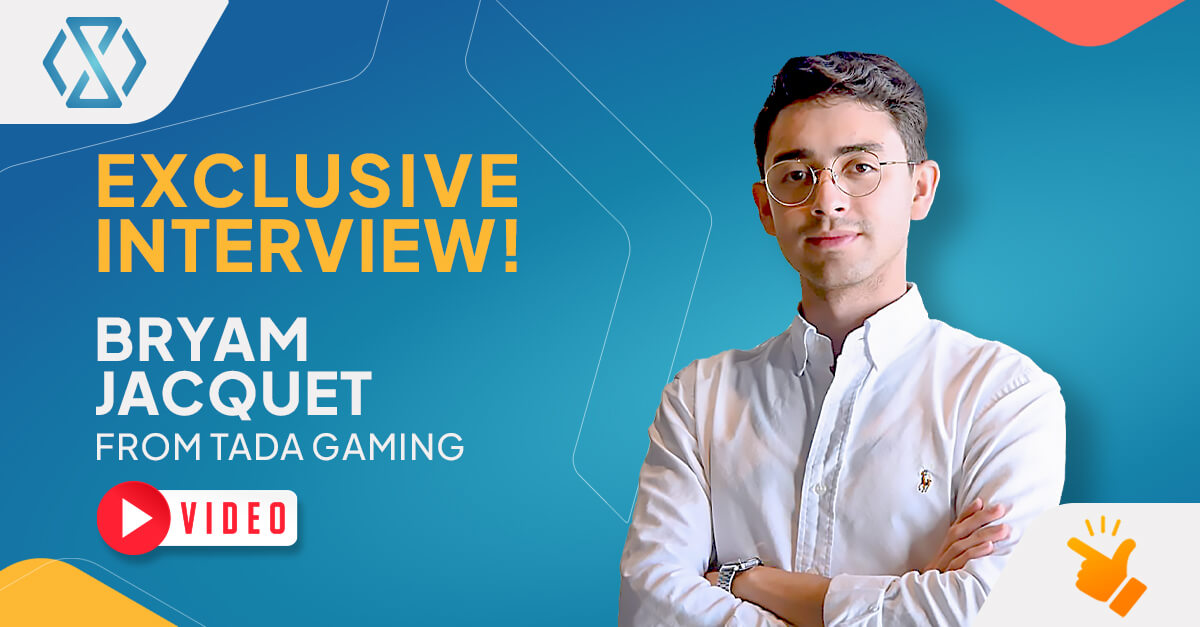 Entrevista com Bryam Jacquet, Head de Desenvolvimento de Negócios da TaDa Gaming, discutindo design de jogos inovador e estratégias de mercado.