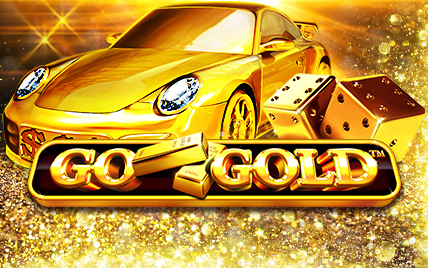 Play Go Gold – Hunt for Treasure and Big Wins Treasure-hunting adventure slot scene from Go Gold with gold symbols.