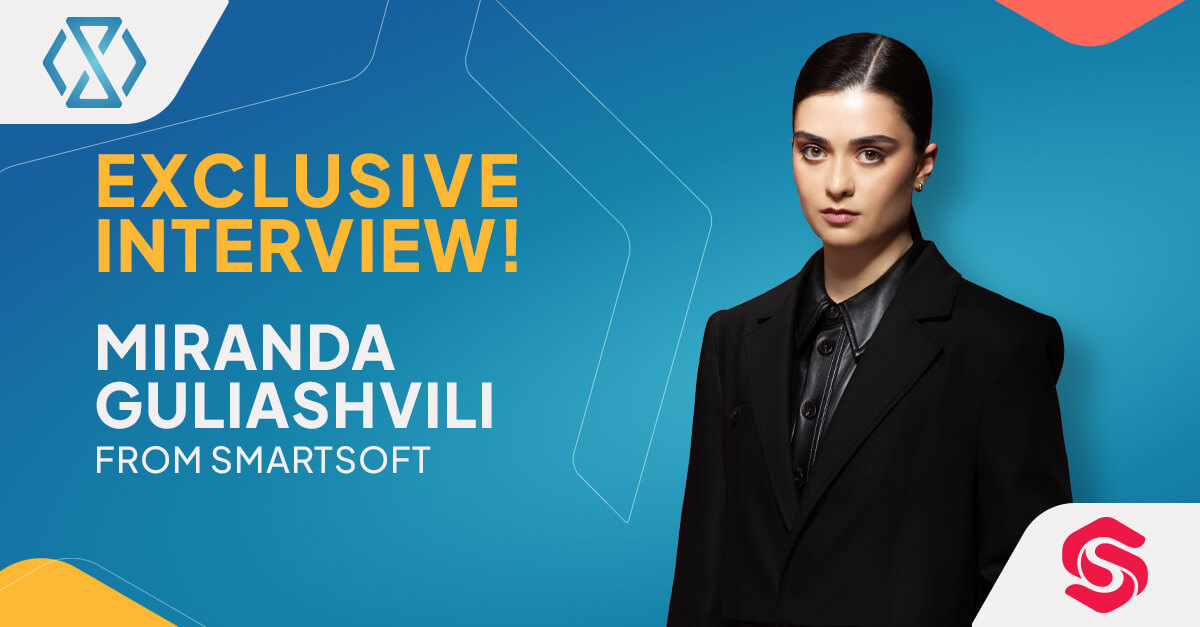 Miranda featured on the banner of an exclusive interview article for our website, highlighting her insights and achievements.