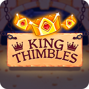 King Thimbles – Escolha um copo, ganhe um prêmio Miniatura do jogo instantâneo King Thimbles da Pixmove
