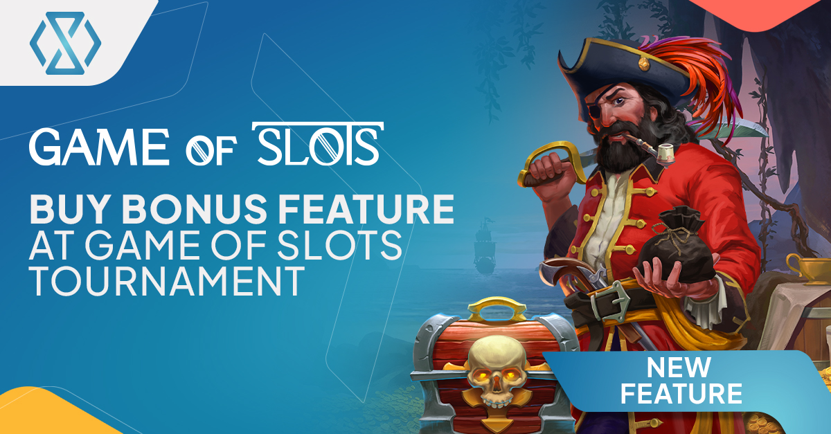 Buy-Bonus Mode Launched in Game of Slots Tournaments Exciting new Buy-Bonus feature announcement for Game of Slots tournaments.