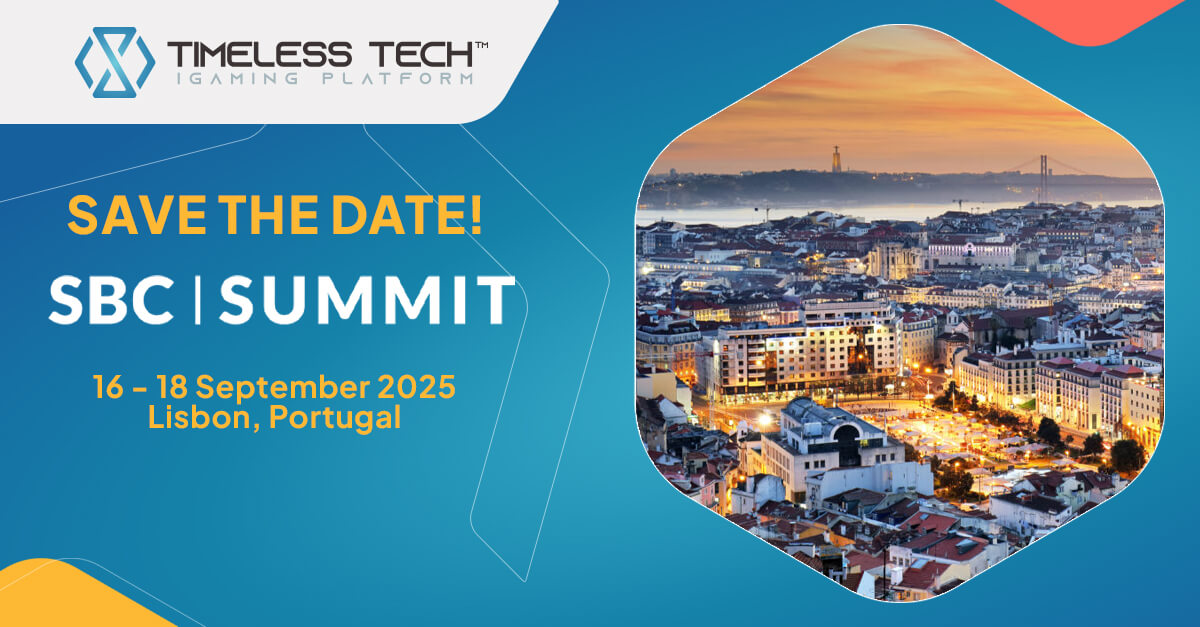 Timeless Tech at SBC Summit 2025 – Shaping the Future of iGaming in Lisbon