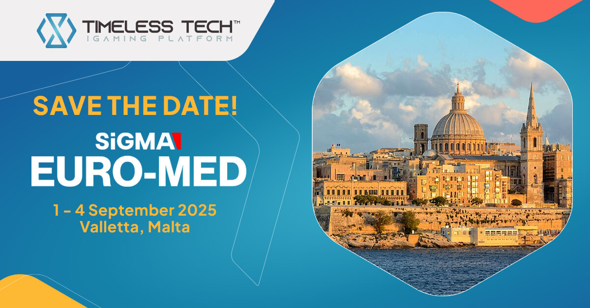 Timeless Tech at SiGMA Euro-Med 2025 – Shaping the Future of iGaming in Malta