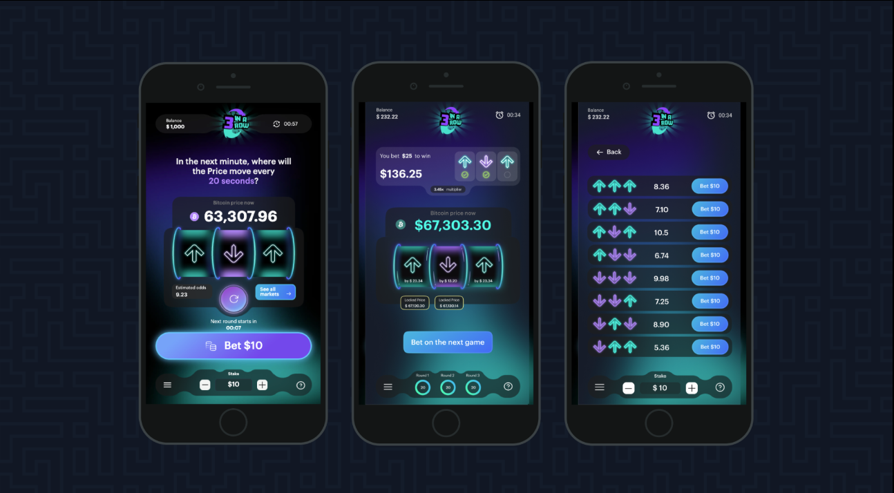 BitBlox's 3 in a Row – A Thrilling Cryptocurrency Prediction Game